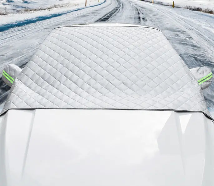 ๐ Magnetic Windshield Cover โ All-Season Sun, Snow & Frost Protector for Cars, SUVs & Trucks