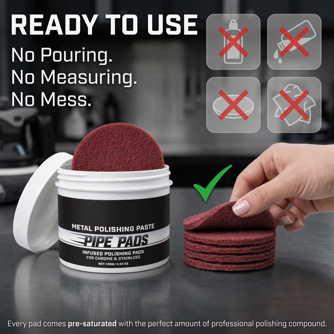 🔥LAST DAY 49% OFF-MirrorFinish Pads Remove scratches and oxidation