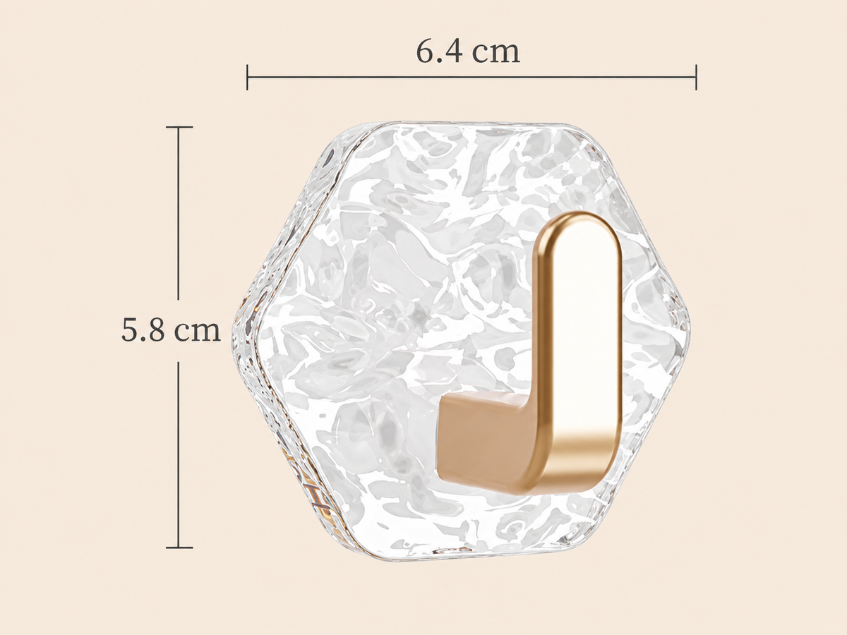 Glacier Crystal Wall Hooks*10pcs