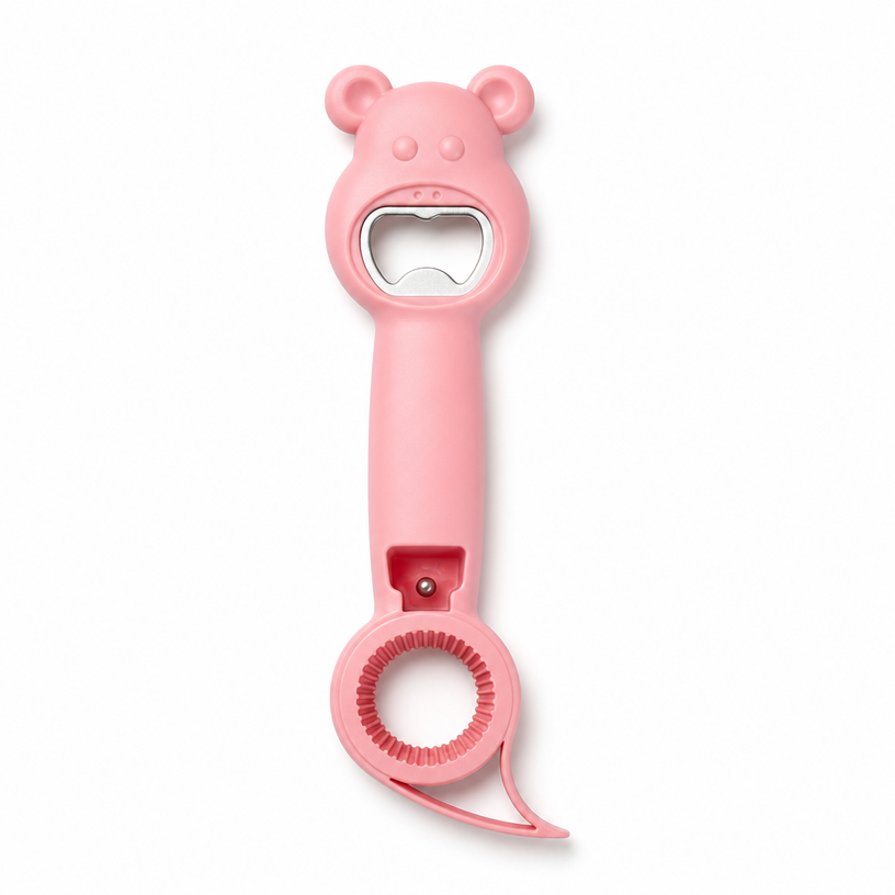🔥 Limited-time 50% off —4-in-1 Bear Bottle & Jar Opener 🐻✨