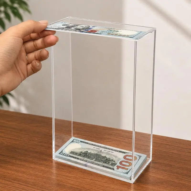 💵Floating Savings Box — Holds over 2,000 Bills
