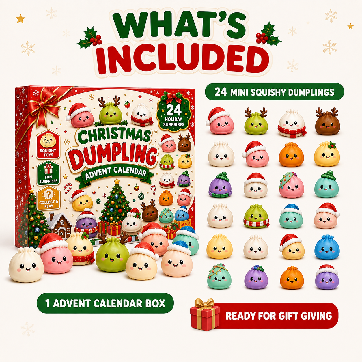 🔥Limited time 50% OFF — Christmas Squishies Advent Calendar 2026