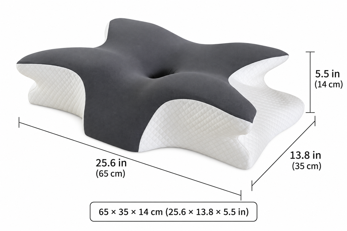 🔥 Hot Sale 50% OFF-Adjustable ergonomic memory foam neck pillow
