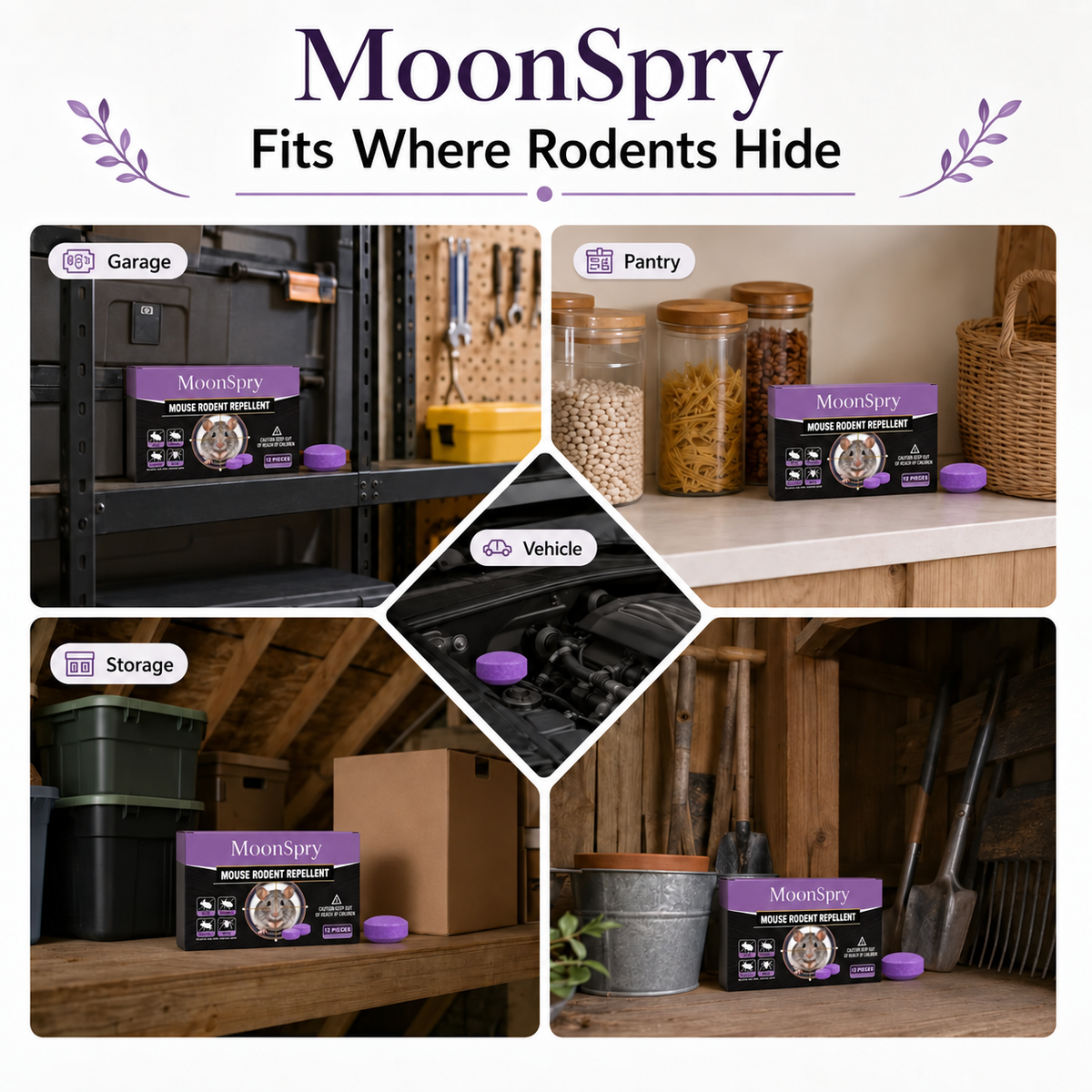 🔥 Limited-time 50% off – Moonspry rodent repellent balls