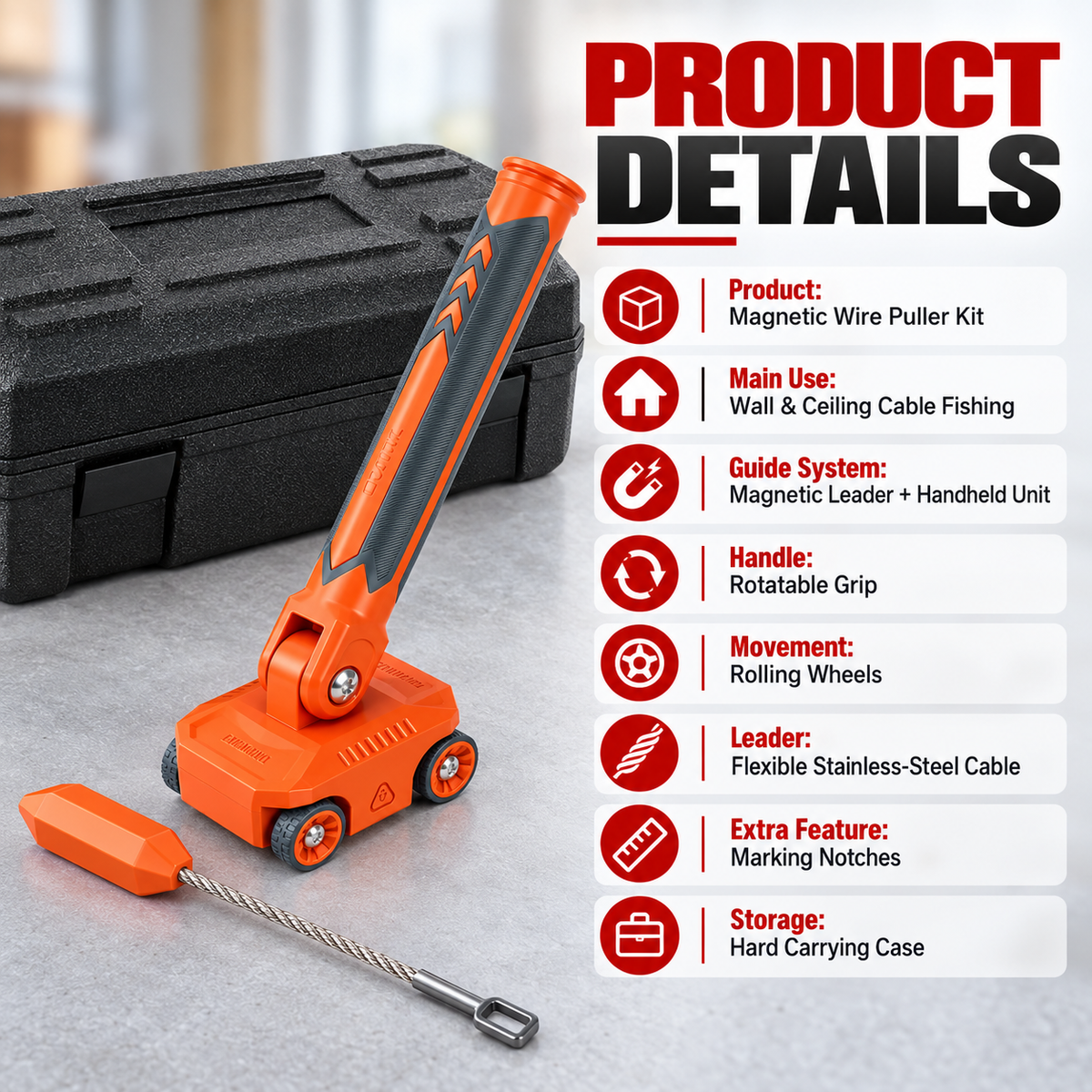 🔥HOT SALE🔥 Magnetic Wire Puller Kit 🧲