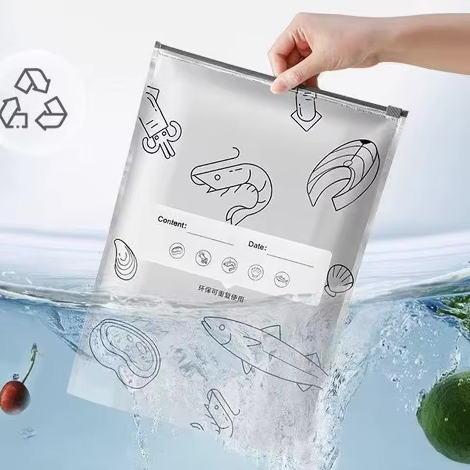 30PCS 2026 Reusable Aluminum Foil Food Storage Bags