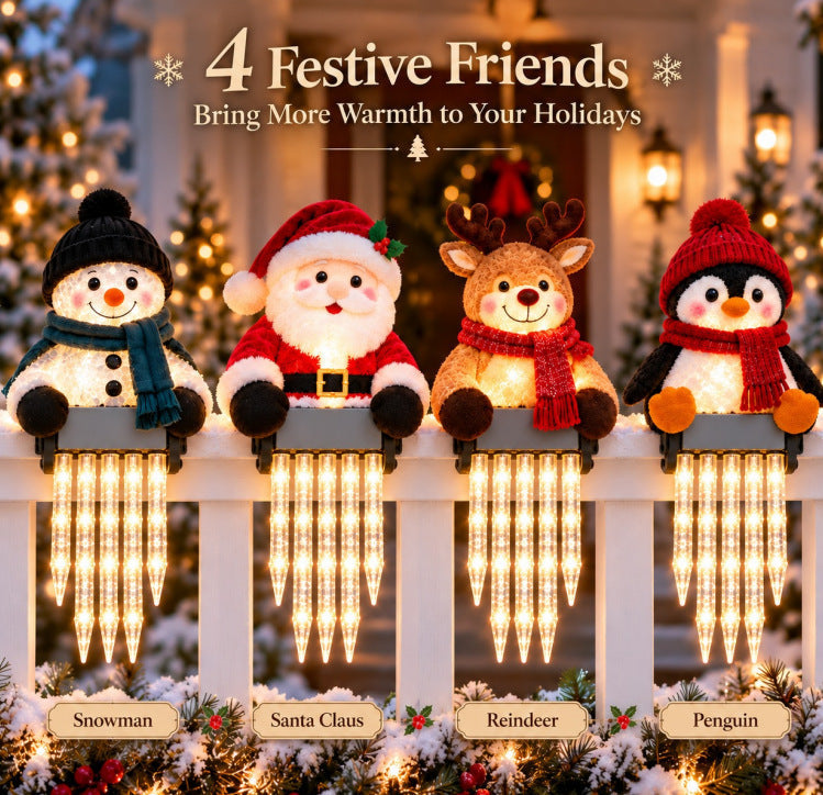 🎄🎁Xmas Discount: 50% OFF - WinterGlow Icicle Light Decor ⛄