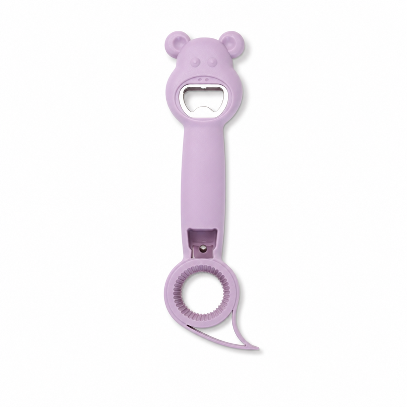 🔥 Limited-time 50% off —4-in-1 Bear Bottle & Jar Opener 🐻✨