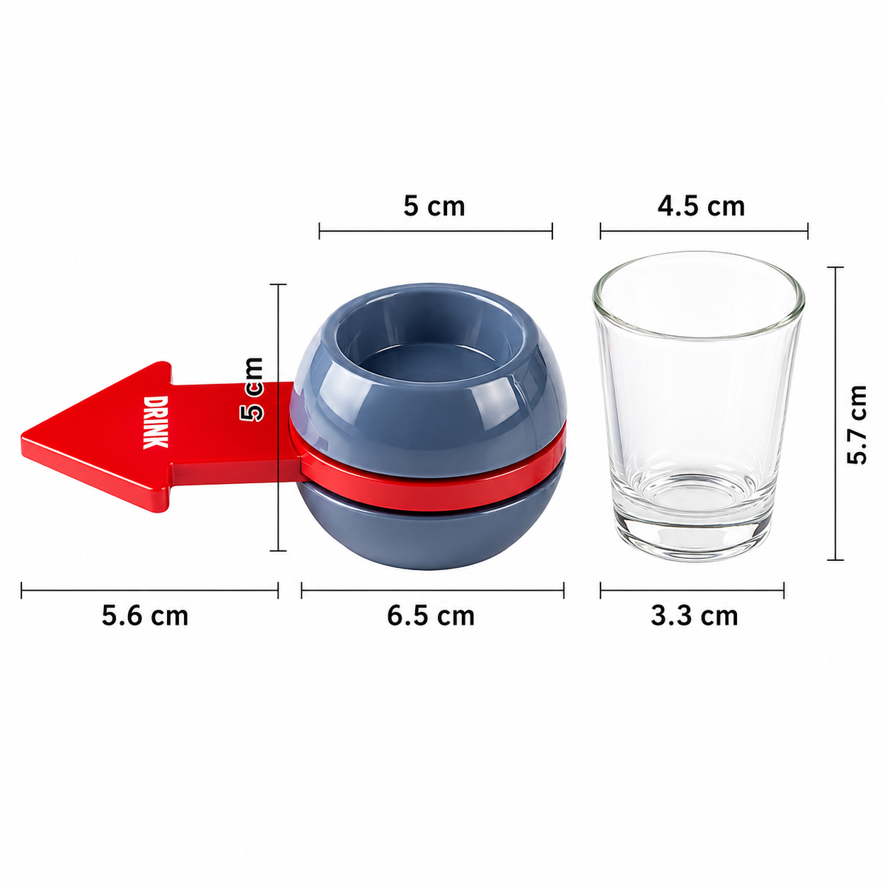 🔥Last Day 49% OFF✨Spin The Shot – Fun Party Drinking Game