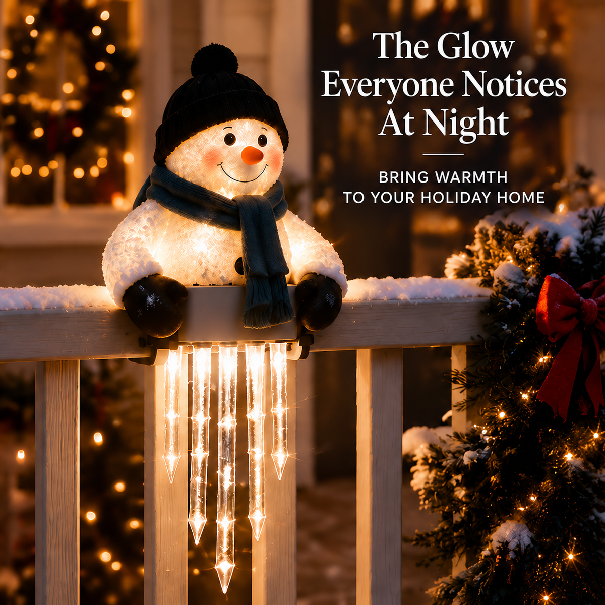🎄🎁Xmas Discount: 50% OFF - WinterGlow Icicle Light Decor ⛄