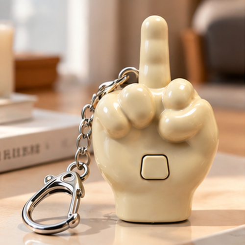 Funny Gesture Keychain Phone Stand