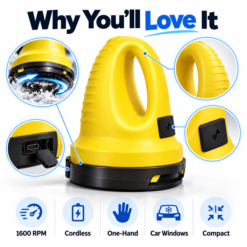 🚗USB Rechargeable Electric Ice Scraper