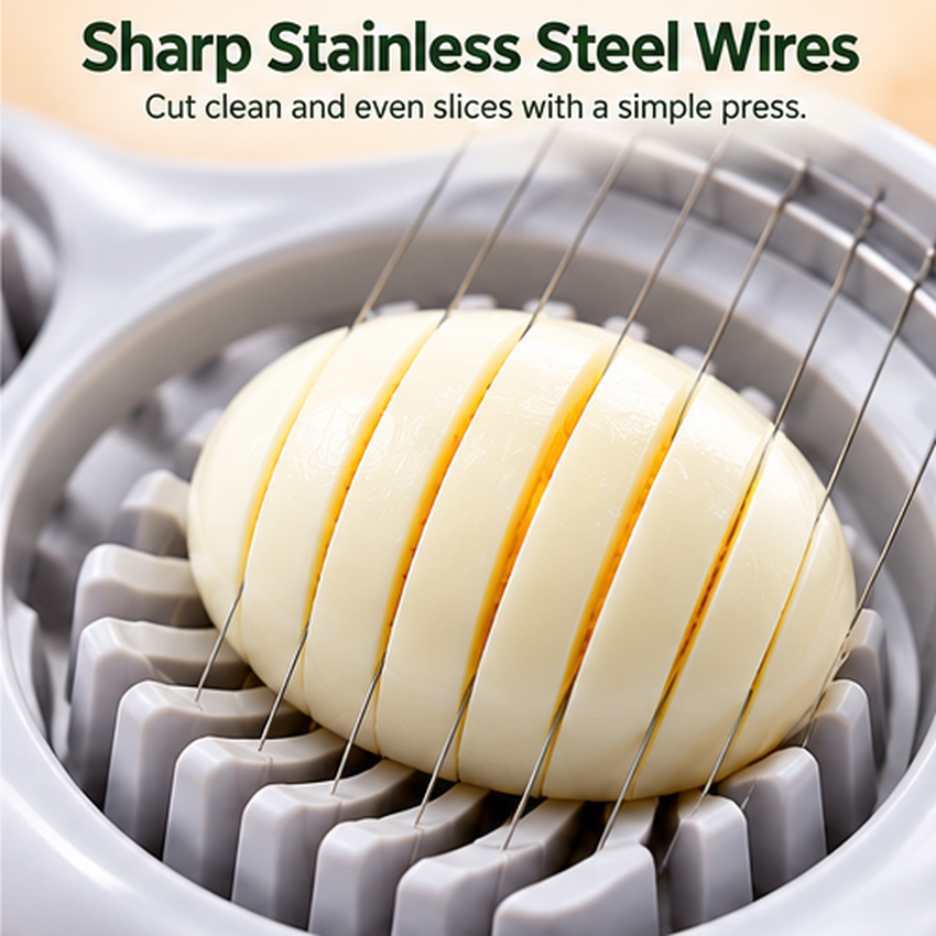 3-in-1 Egg Slicer &amp; Cutter