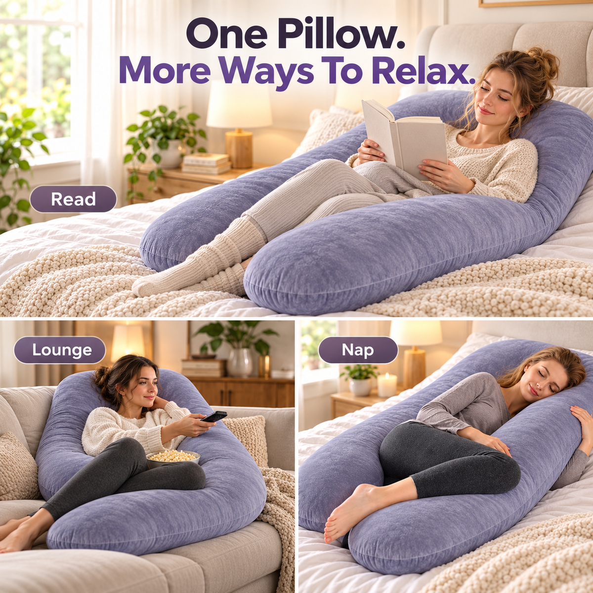 ☁Full-Body Car Travel Pillow