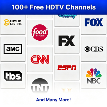 🔥🔥 HD TV Antenna – No Monthly Subscription✅Quick & Easy Setup 📡