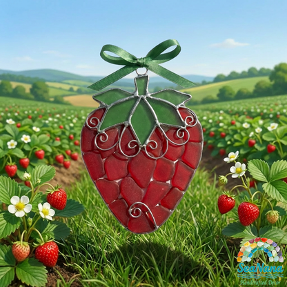 🍓Handmade Glass Orchard Fruit Ornament