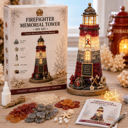 ⏳ Last Day 42% OFF – 🚒 Beginner-Friendly Vintage Firehouse Mosaic Light DIY Kit Collection | Complete Kit with Mosaic Pieces, LED Lights & Step-by-Step Guide Included 💕