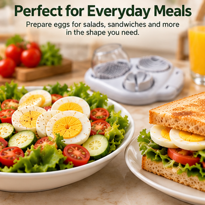 3-in-1 Egg Slicer &amp; Cutter
