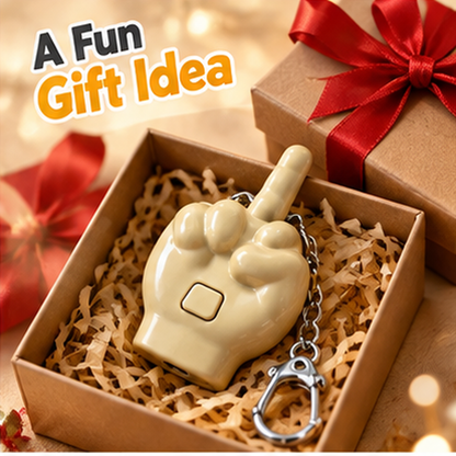 Funny Gesture Keychain Phone Stand