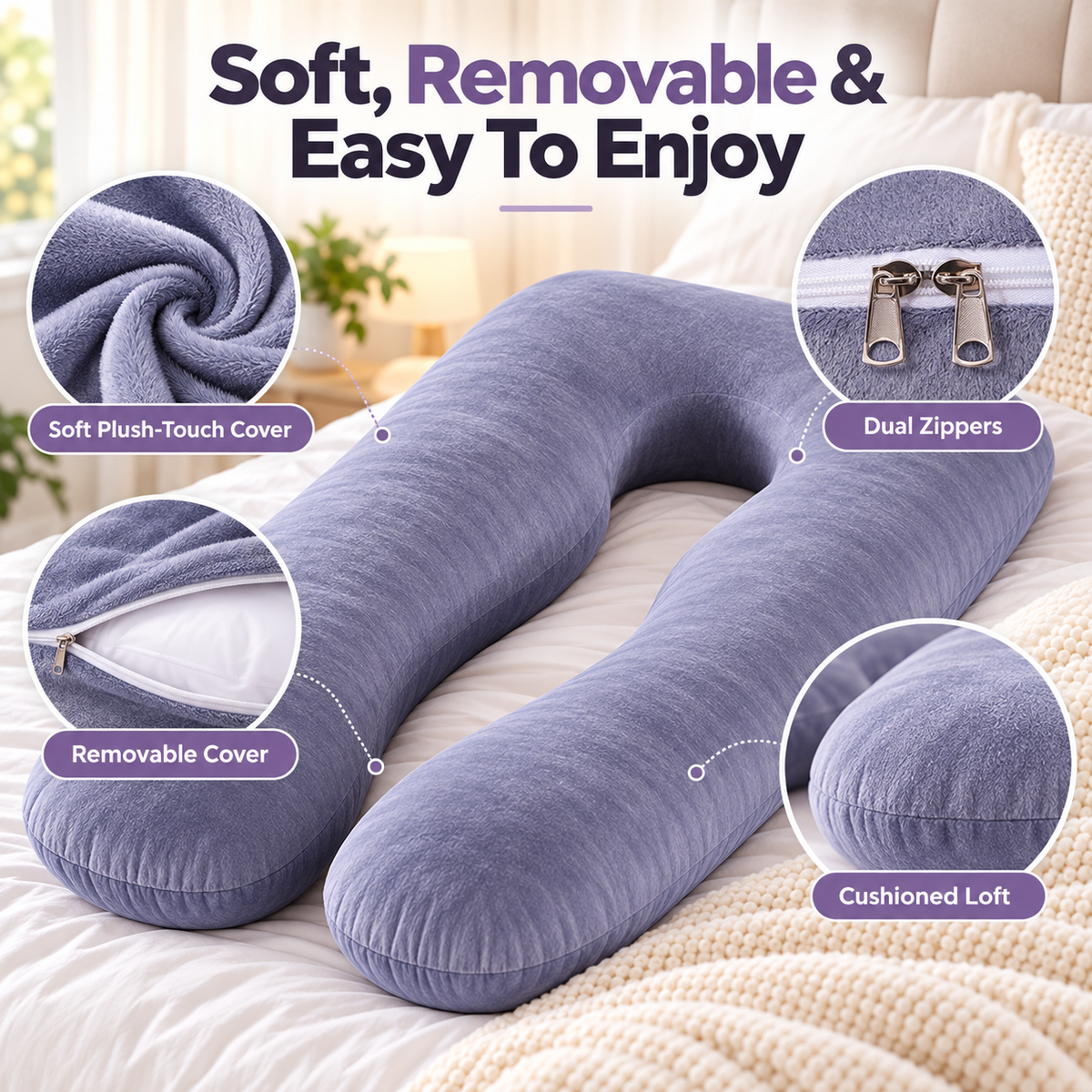 ☁Full-Body Car Travel Pillow