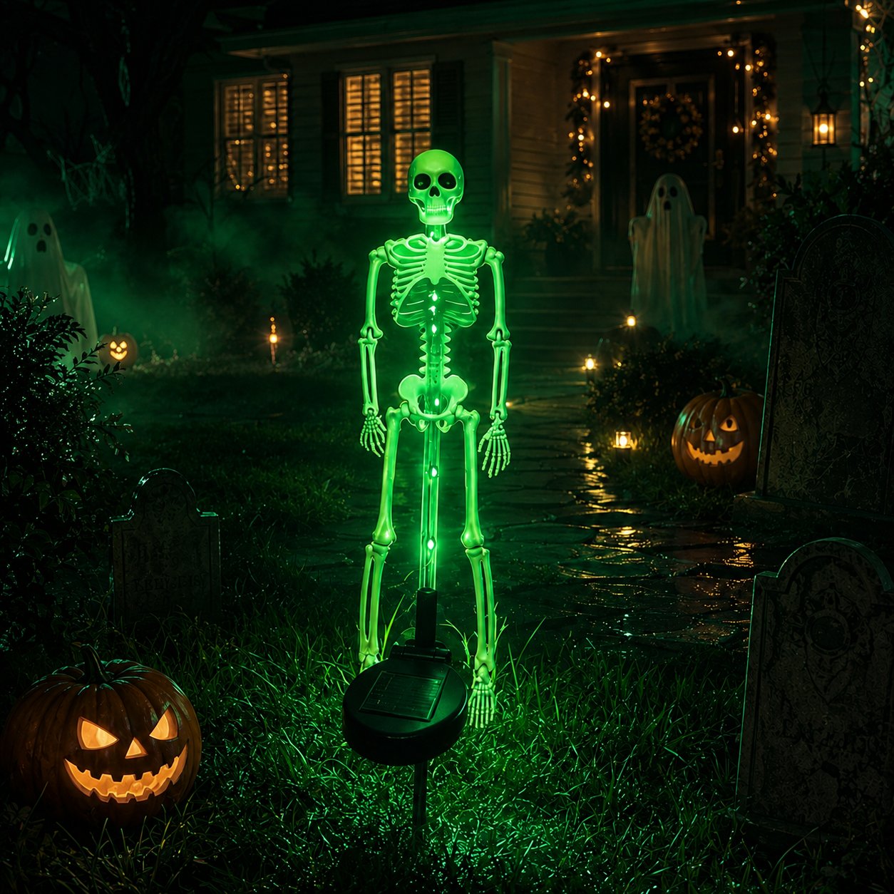 🔥 50% OFF TODAY💀 Solar Skeleton Yard Stake