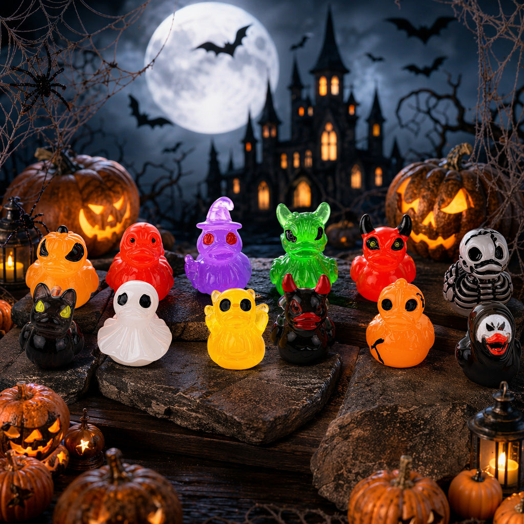 Luminous Halloween Demon Duck