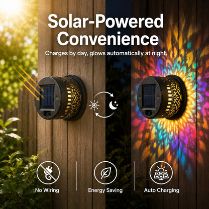 🔥Hot Sale 49% OFF✨Solar Mandala Wall Light