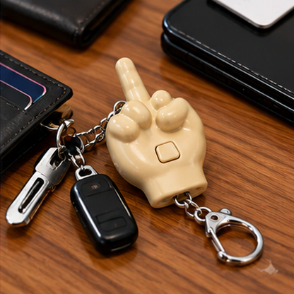 Funny Gesture Keychain Phone Stand