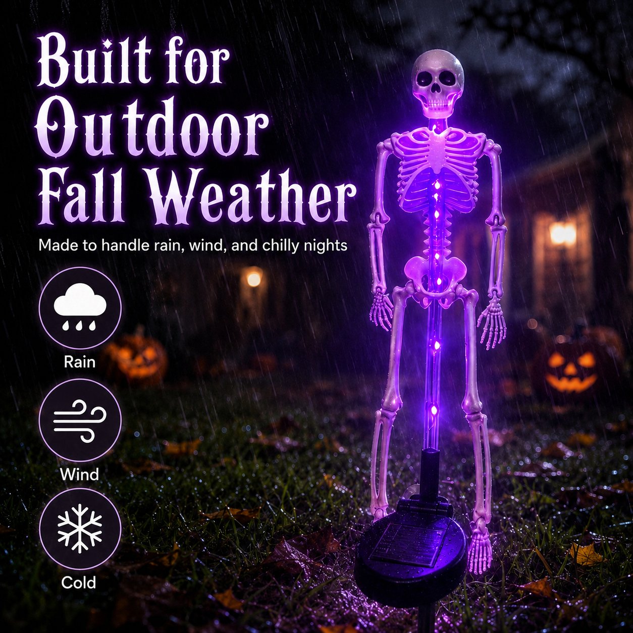 🔥 50% OFF TODAY💀 Solar Skeleton Yard Stake