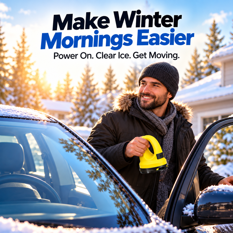 🚗USB Rechargeable Electric Ice Scraper
