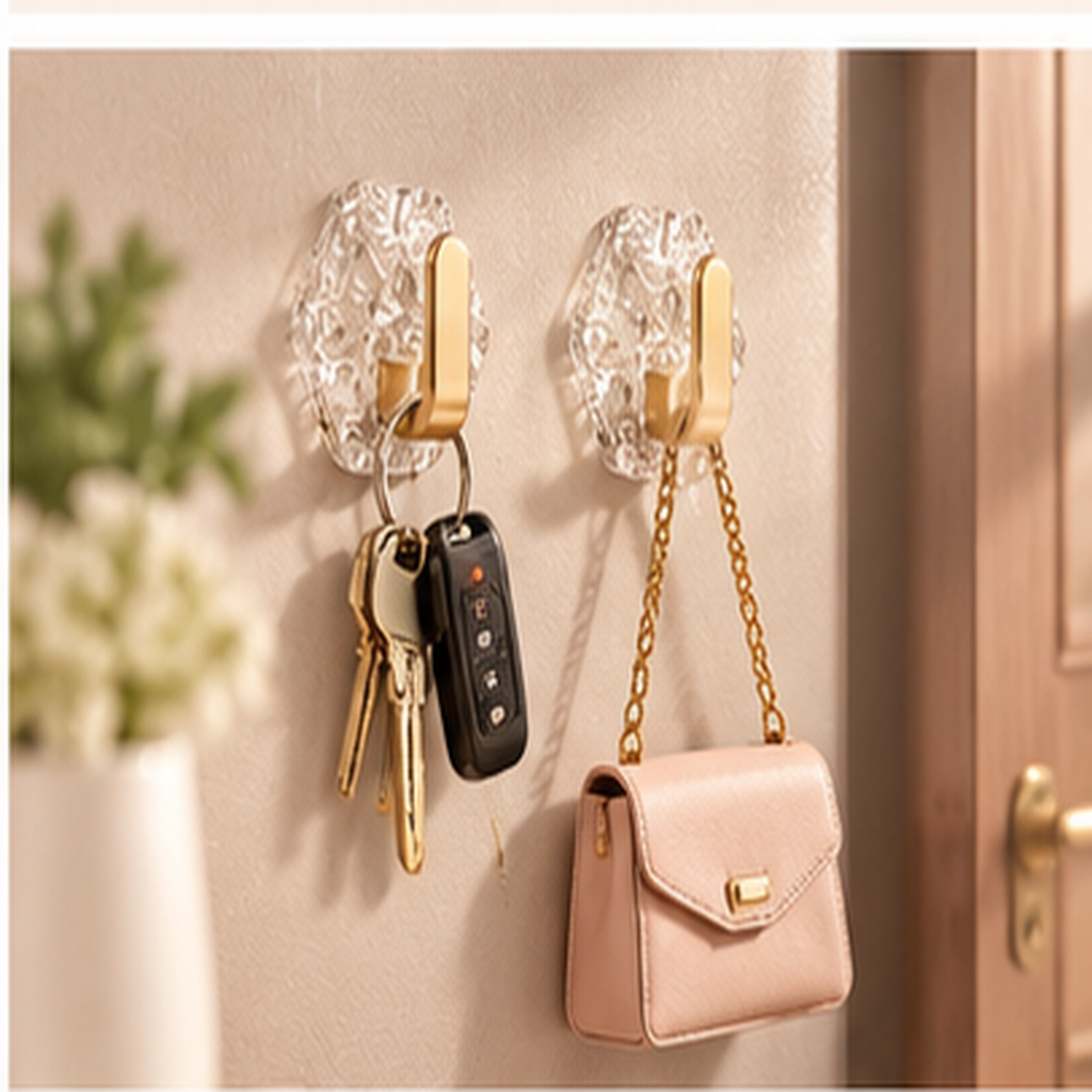 Glacier Crystal Wall Hooks*10pcs