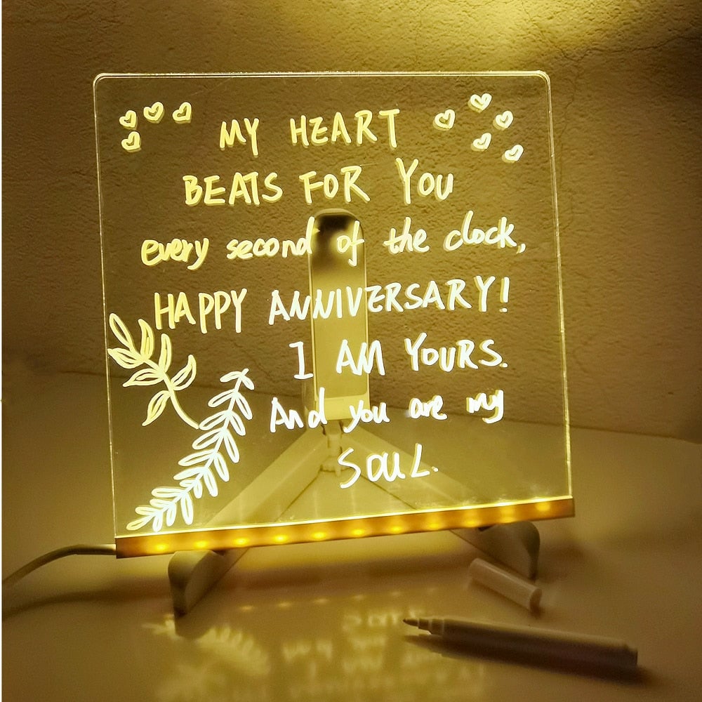 ✨LAST WEEK SPECIAL PRICE: ⏳🎨Luminous Led Drawing Board For Children