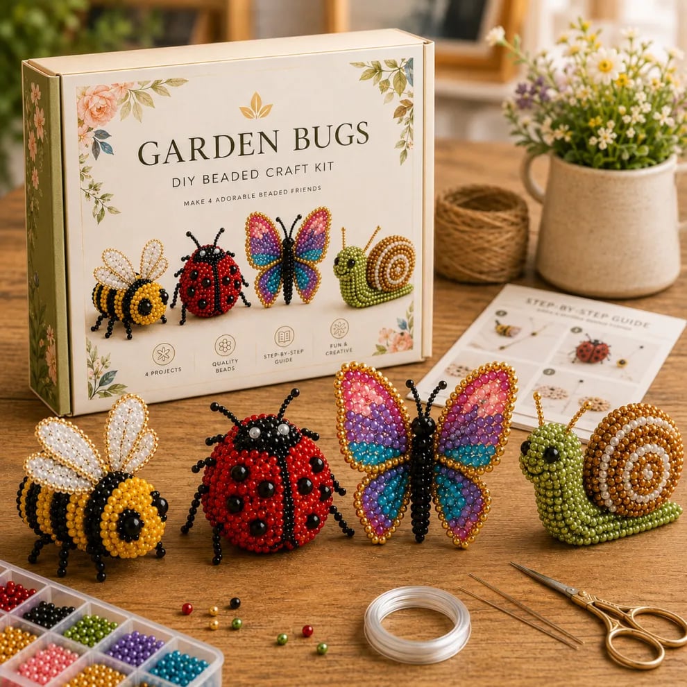 🧵2026 Tiny 3D Beaded Animal DIY Kit