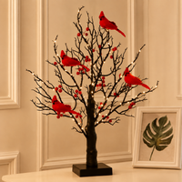 4 Red Birds(20.87' × 60 Lights)
