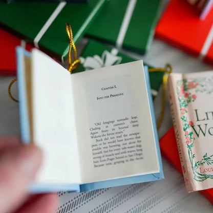 🎁Last Day 49% Off 🎁Mini Book Ornament Advent