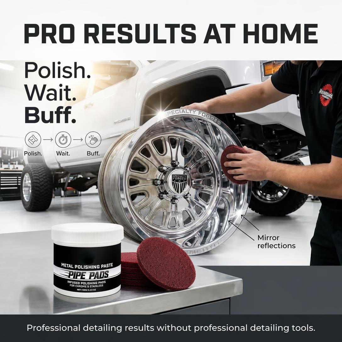 🔥LAST DAY 49% OFF-MirrorFinish Pads Remove scratches and oxidation