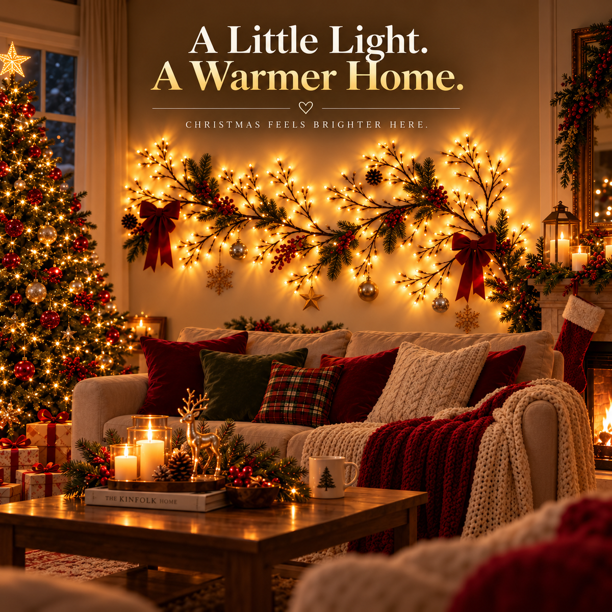 🎄Christmas Sale 49% OFF🎄Christmas Willow Vine Lights