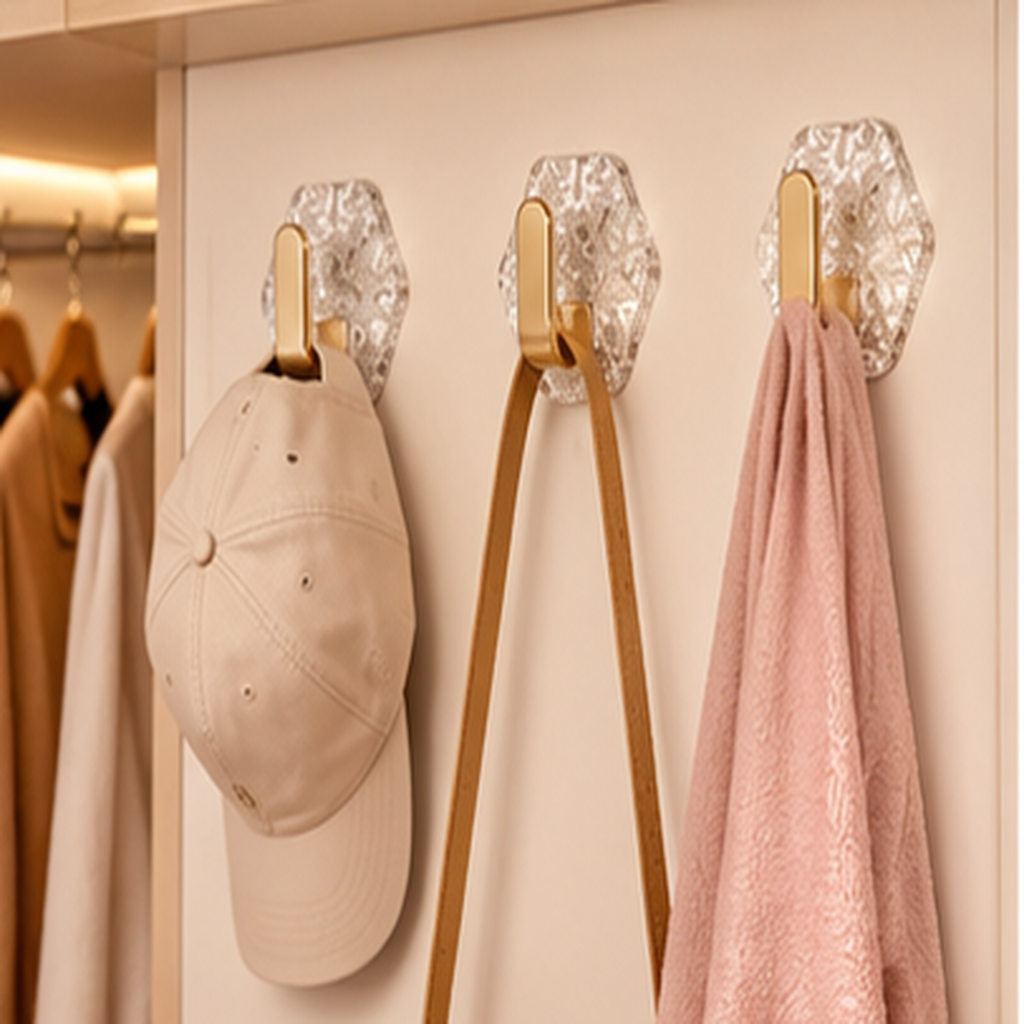 Glacier Crystal Wall Hooks*10pcs