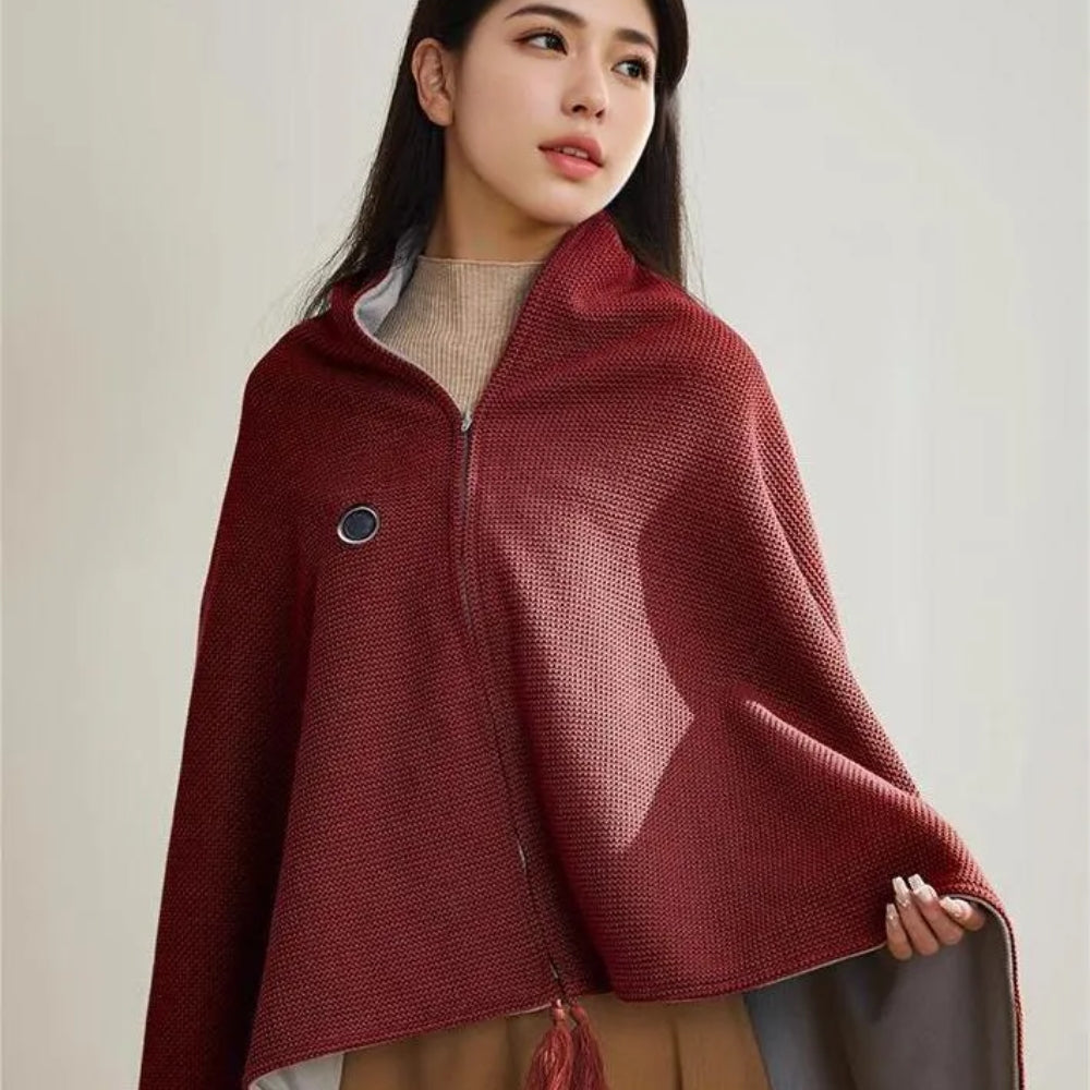 🔥Portable Heated Shawl – Wearable Electric Heating Shawl