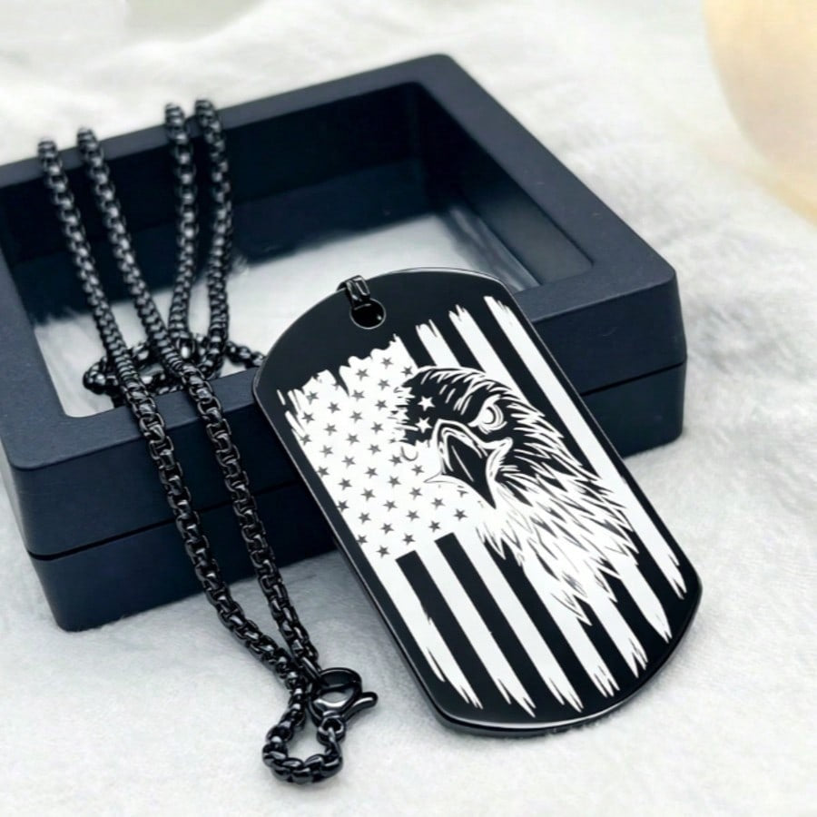 🔥Hot Sale 50% OFF🔥1776–2026 Eagle Dog Tag Necklace