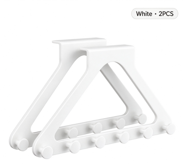 🏠 Over-the-Door Hanging Rack — Make Every Inch Count!