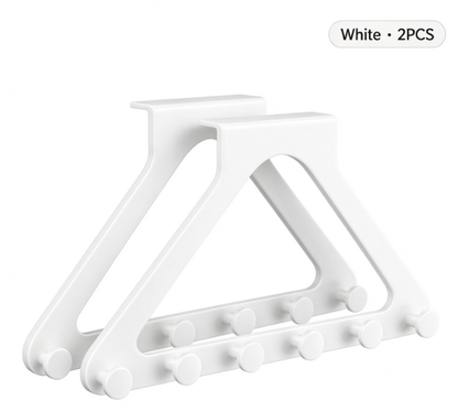 🏠 Over-the-Door Hanging Rack — Make Every Inch Count!