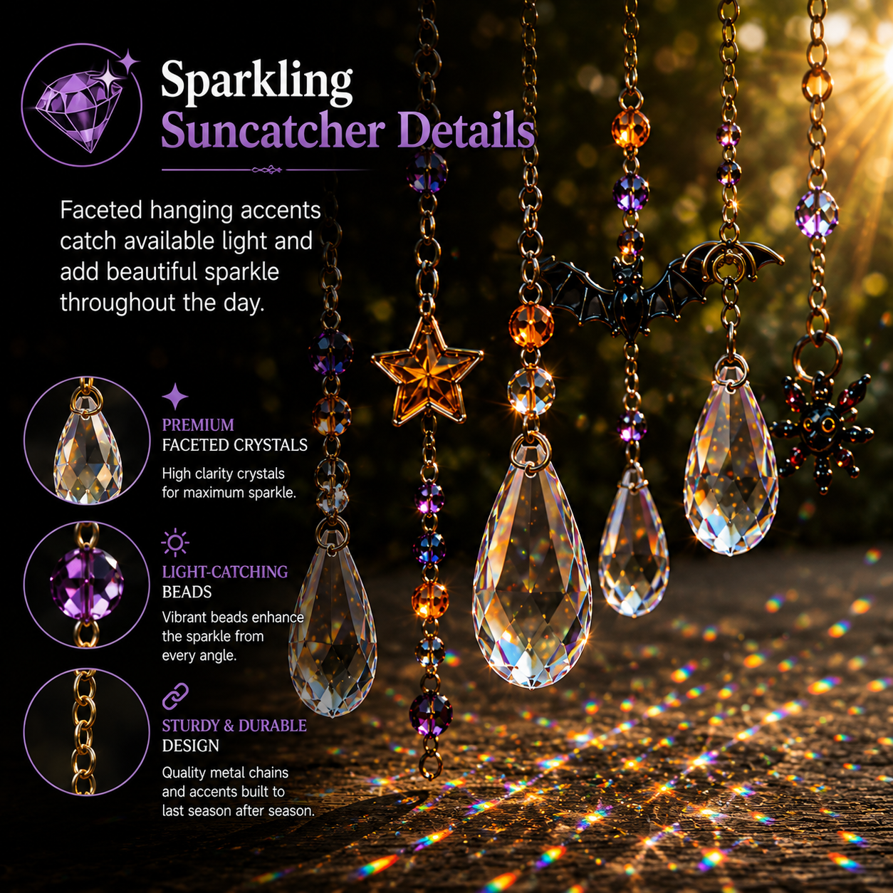 🔥Hot Sale 49% OFF🎃Halloween Suncatcher Wind Chime