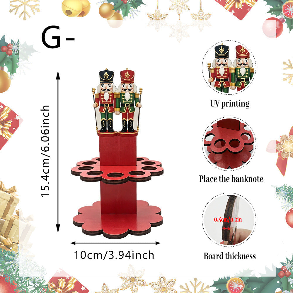 💵 Unique Christmas Wooden Cash Gift Stand – Make Giving Cash Extra Fun & Special! 🎄