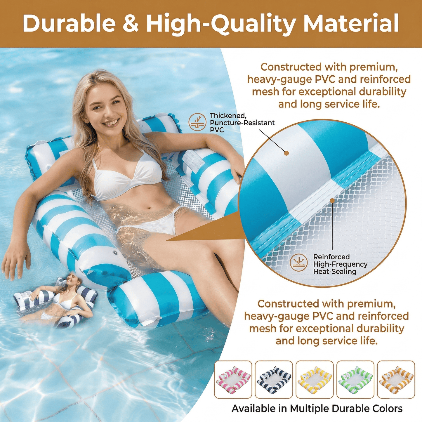 🔥🔥Pool Hammocks & Lounge Chairs
