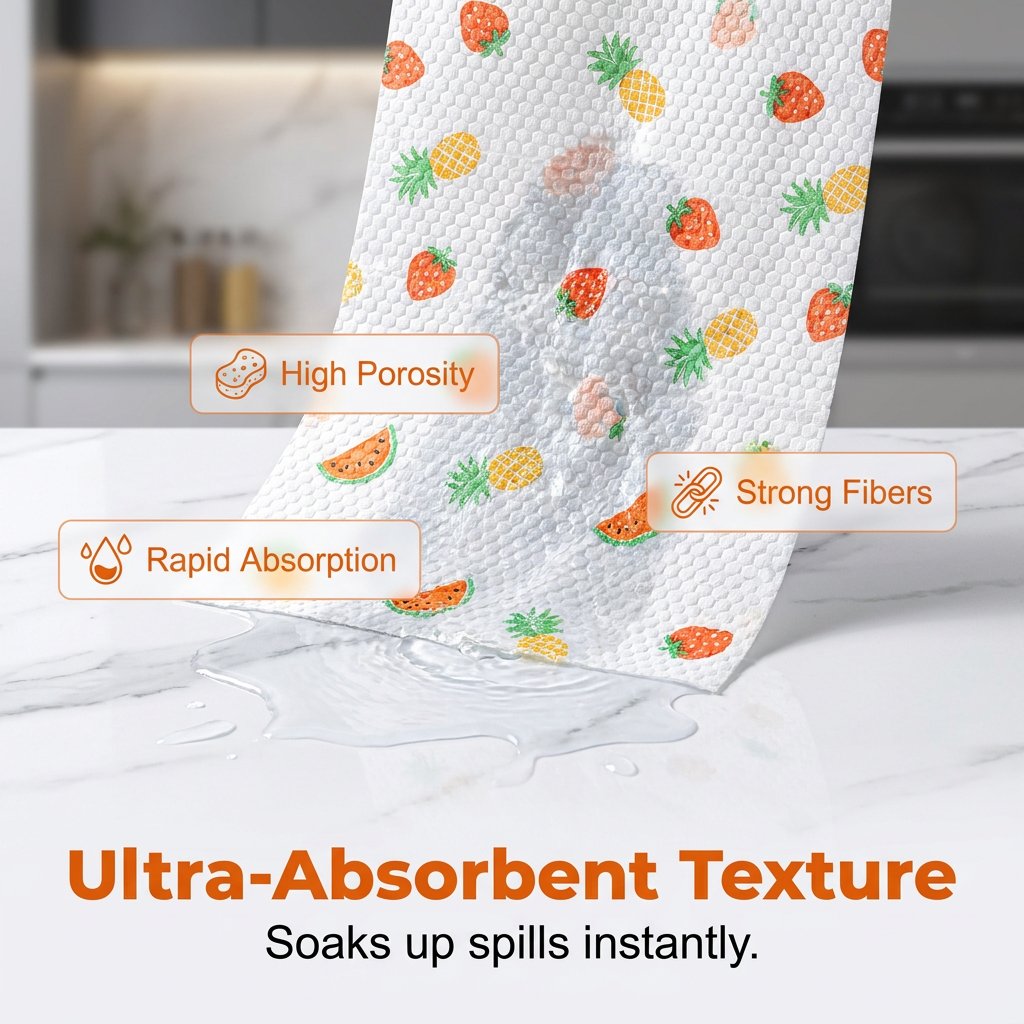 50Pcs Per Roll Reusable Cleaning Lazy Rags✨