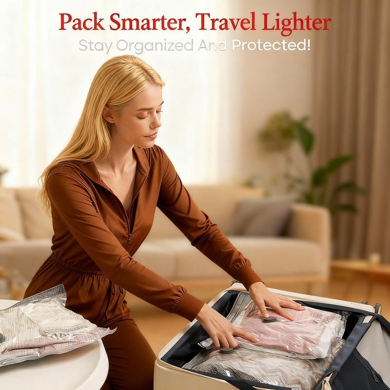 🔥Cordless Travel Vacuum Storage Compression Bag Set