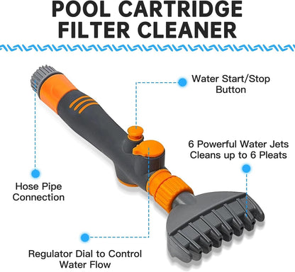 🔥Last Day Promotion 60% OFF-Premium Pool Filter Cartridge Cleaner