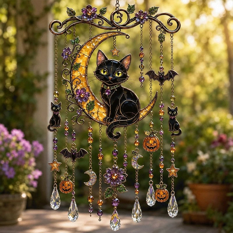 🔥Hot Sale 49% OFF🎃Halloween Suncatcher Wind Chime