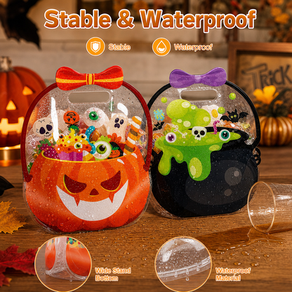 🎃Hot Sale 49% OFF👻Halloween Clear Candy Treat Bag